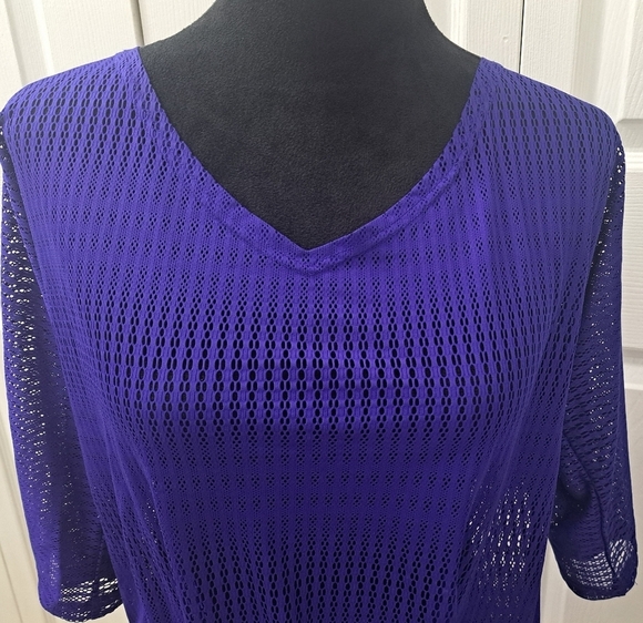 Oneill Blue Mesh Swimsuit Cover Up/Tunic   Size XS/S - Picture 2 of 12